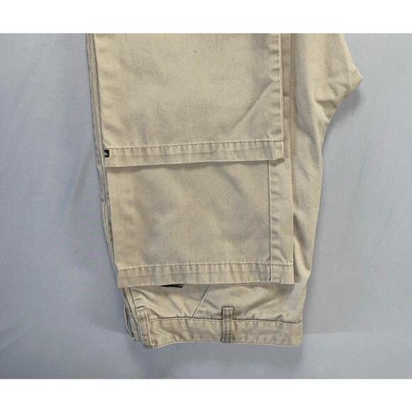 Quiksilver Vintage Flat Front Casual Chino Pants. Perfectly Faded Greige, 38X32 - Picture 4 of 9